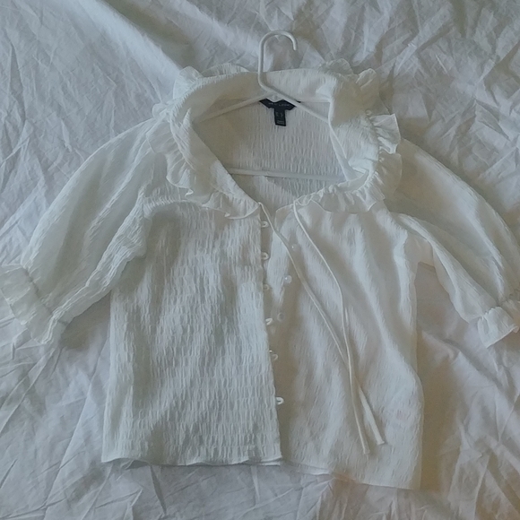 ASOS Ruffle collar blouse - Picture 2 of 3